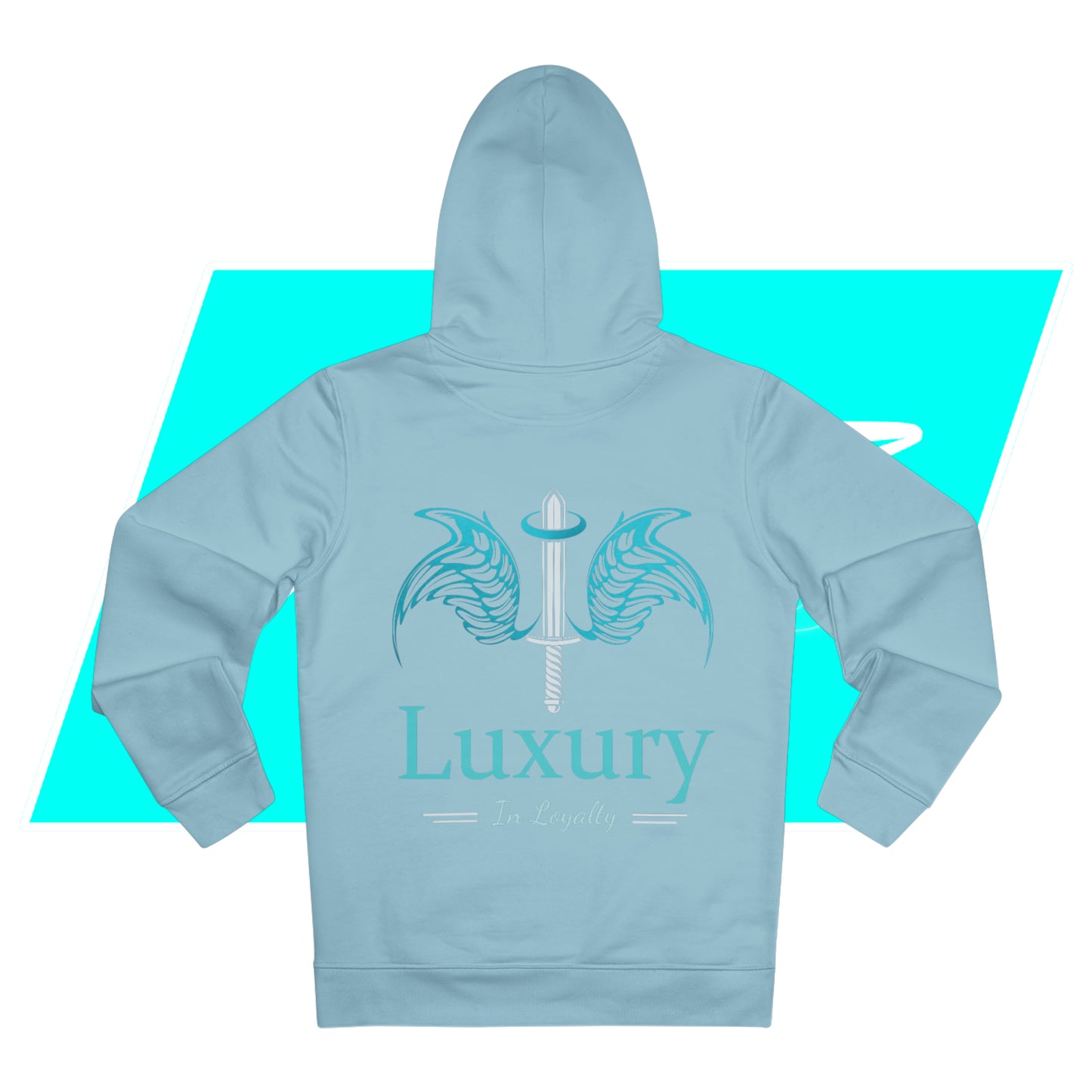 Dudda$ "Lightning Blue" Unisex Cruiser Hoodie