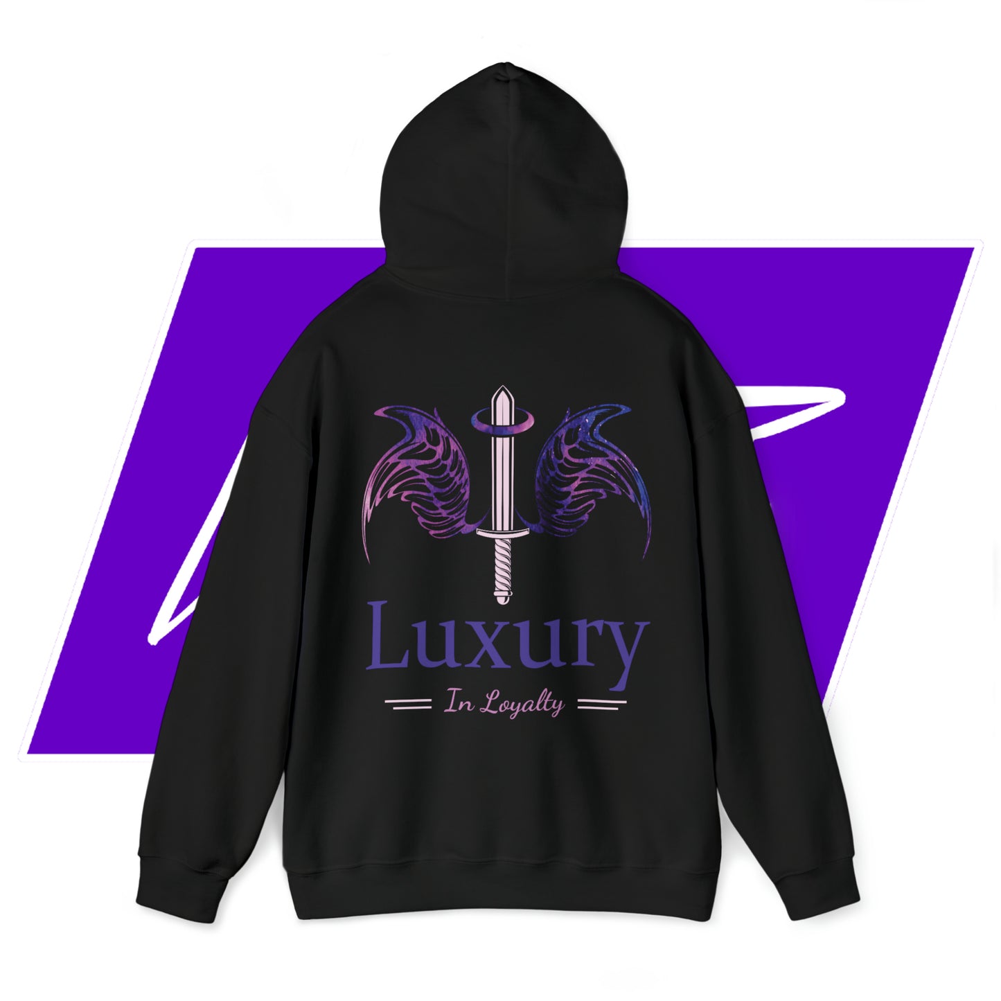 Dudda$ L.I.L "Purple Pilot" Unisex Heavy Blend™ Hooded Sweatshirt