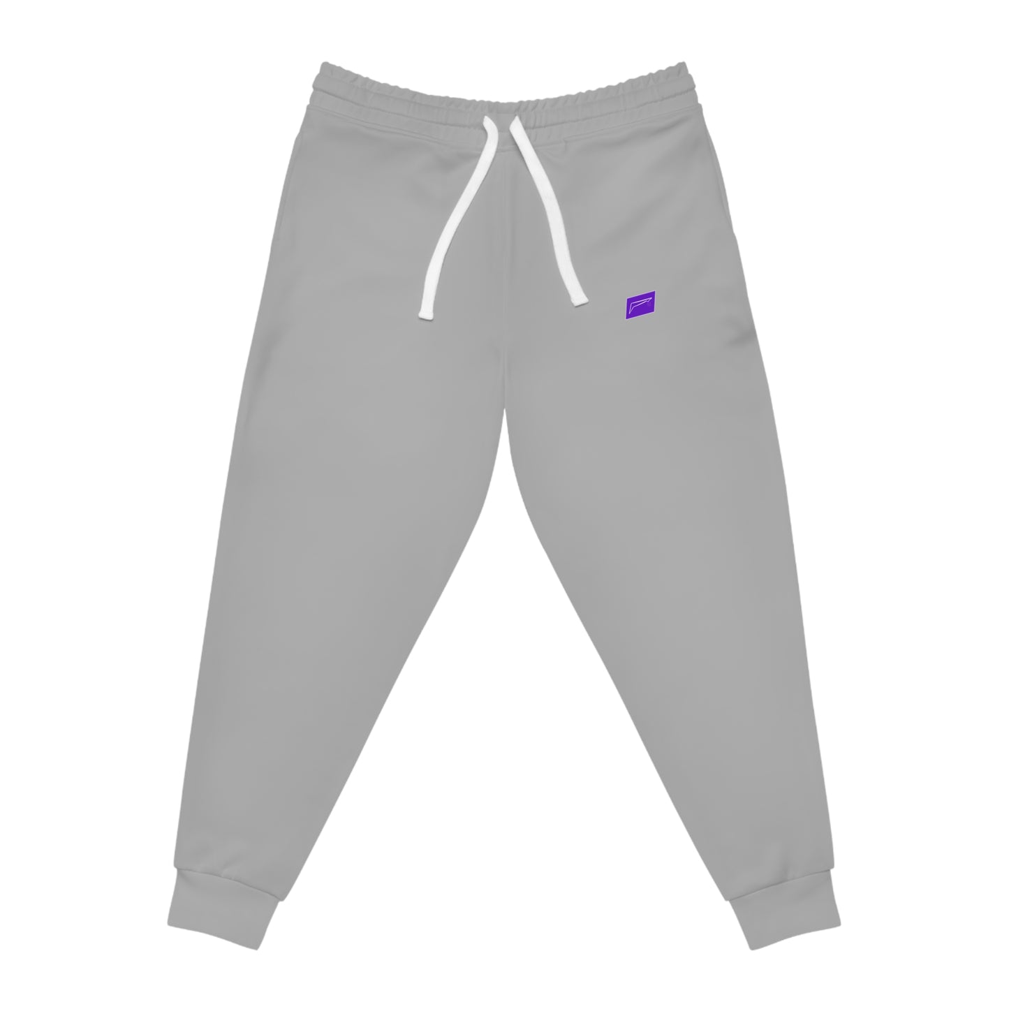 Dudda$ "Purple Pilot-Light Grey" Athletic Joggers