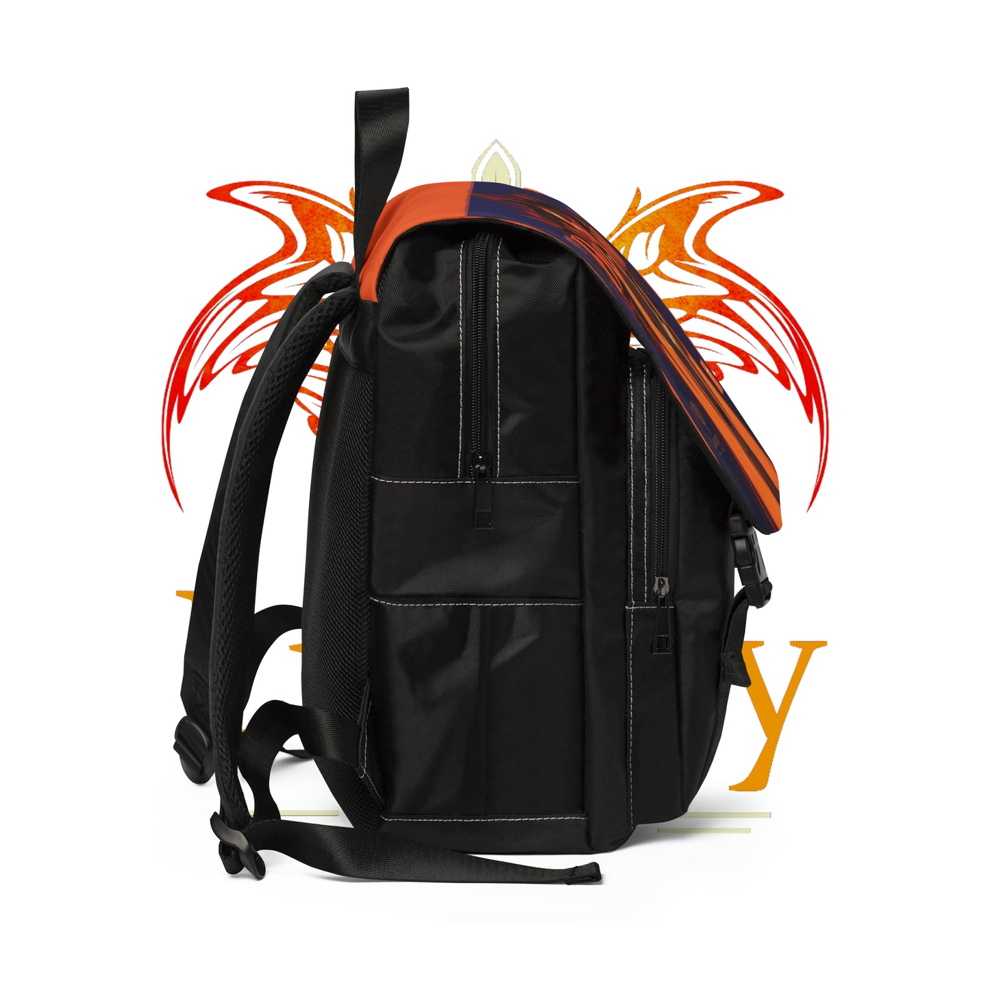 Dudda$ "Fire Queen" Bookbag