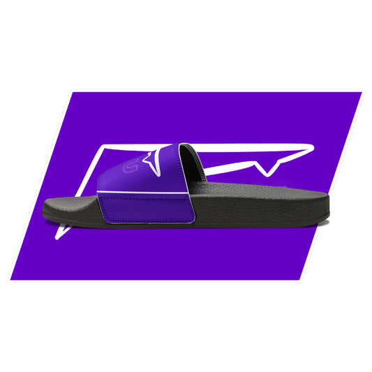 Dudda$ "Purple Pilot" Slides (Mens)