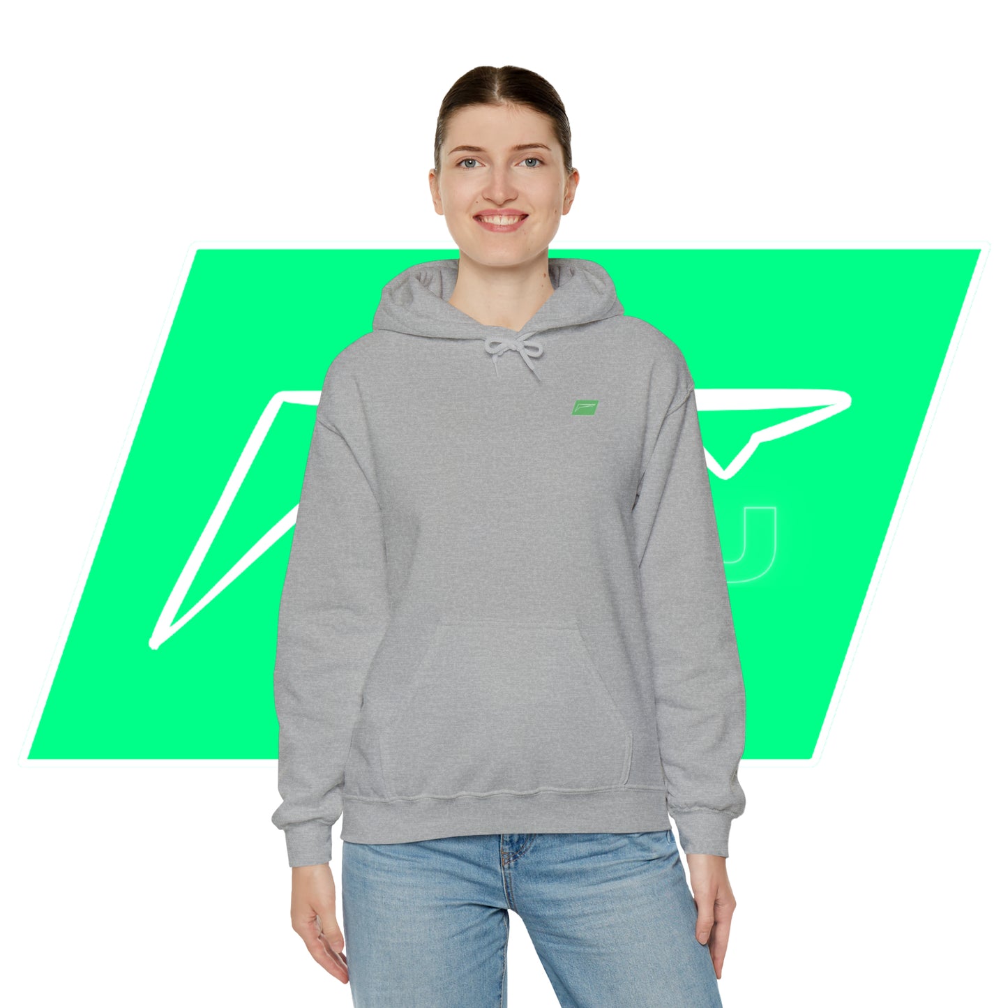 Dudda$ "Aqua" Unisex Heavy Blend™ Hooded Sweatshirt