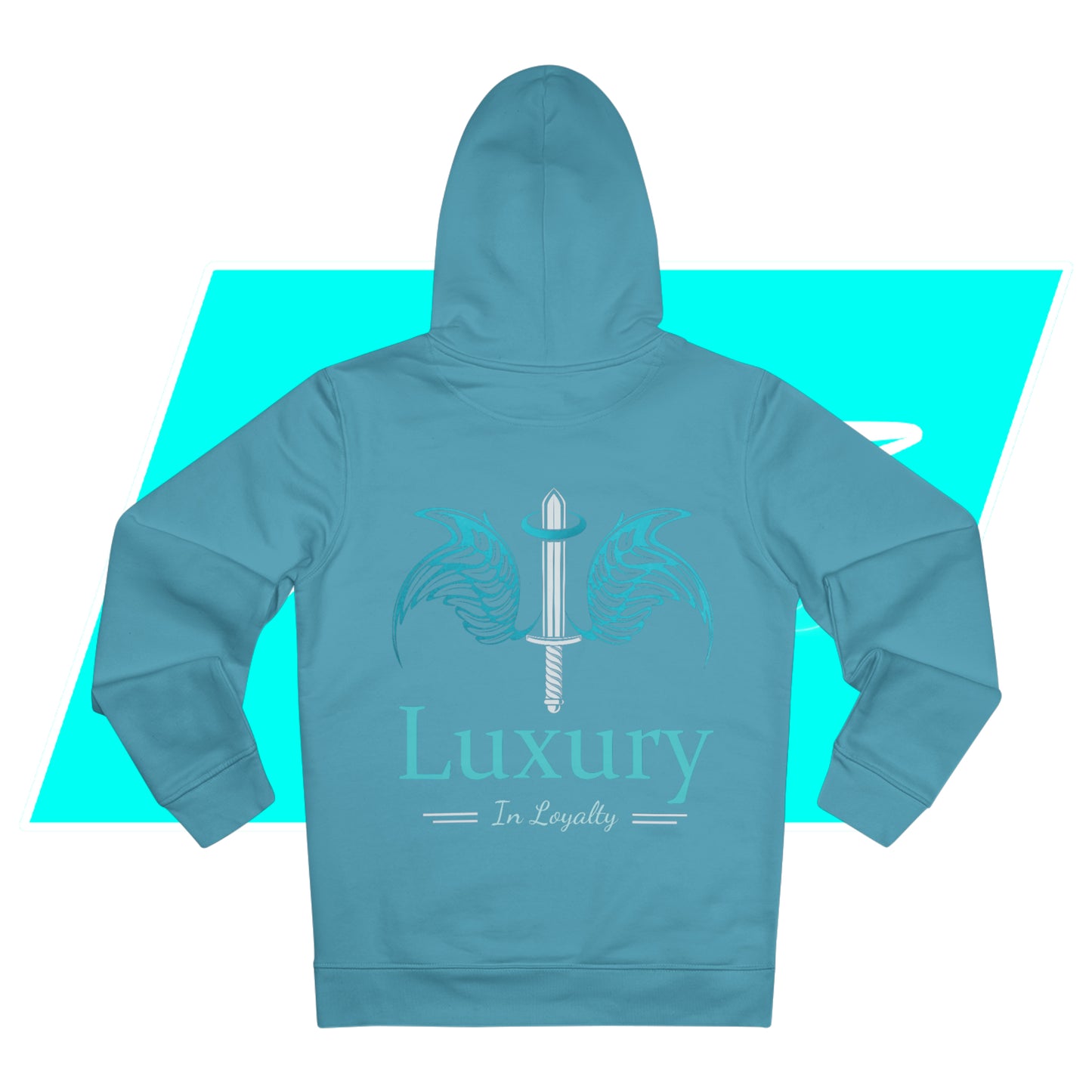 Dudda$ "Lightning Blue" Unisex Cruiser Hoodie