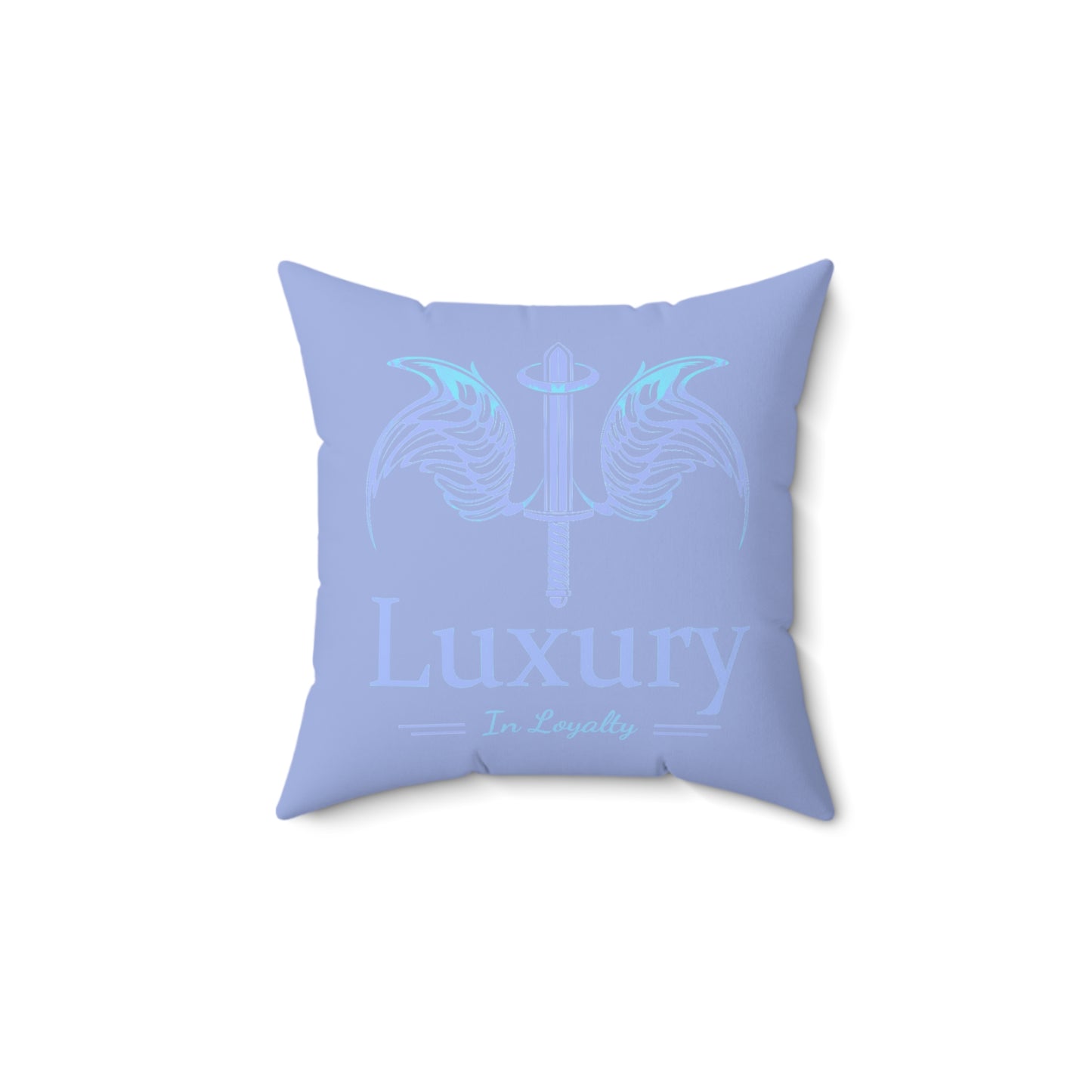 Dudda$ L.I.L "Violet" Spun Polyester Square Pillow