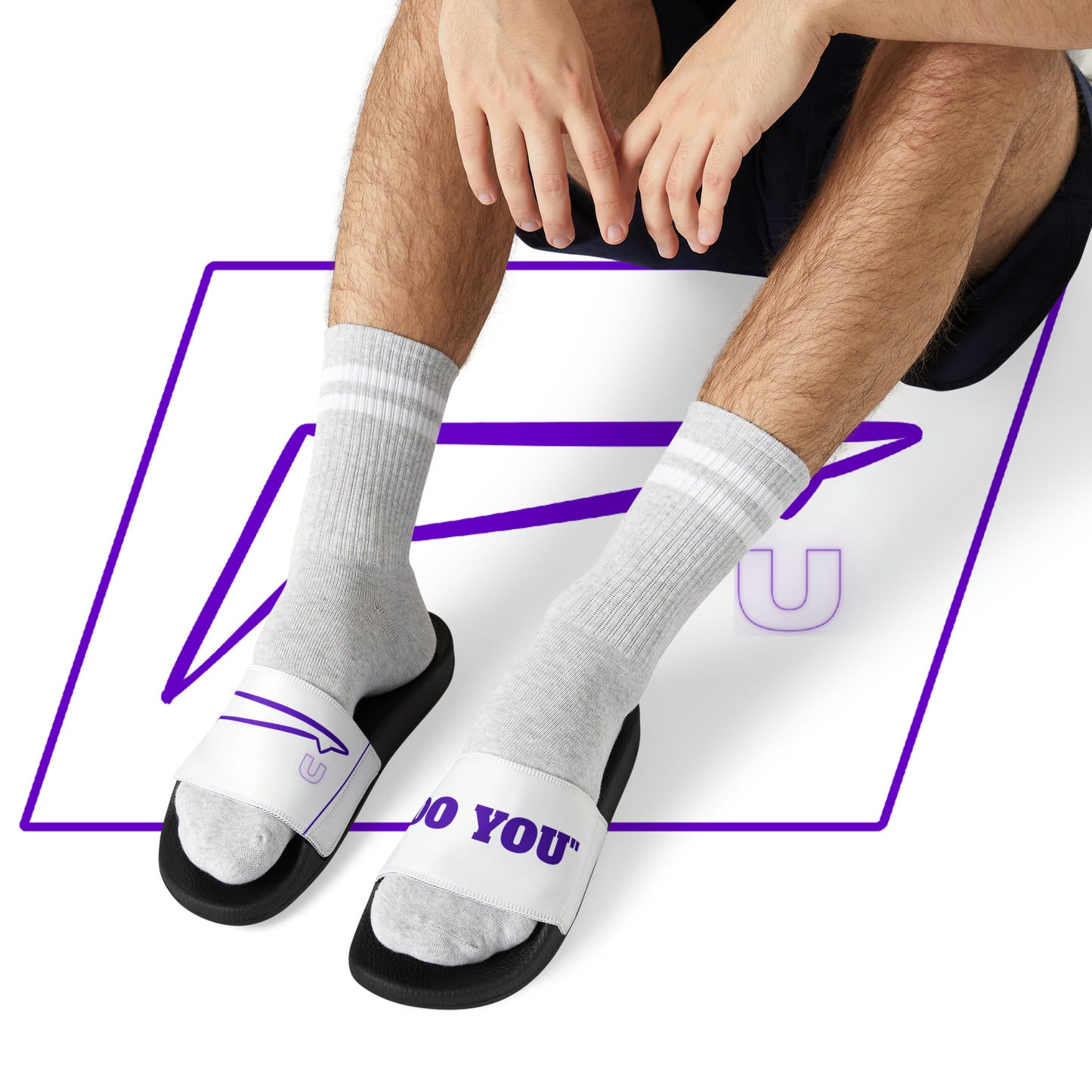 Dudda$ "White Grape" Slides (Mens)