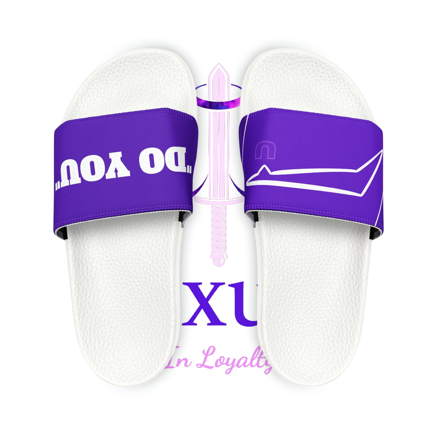 Dudda$ "Purple Pilot" Slides (Mens)