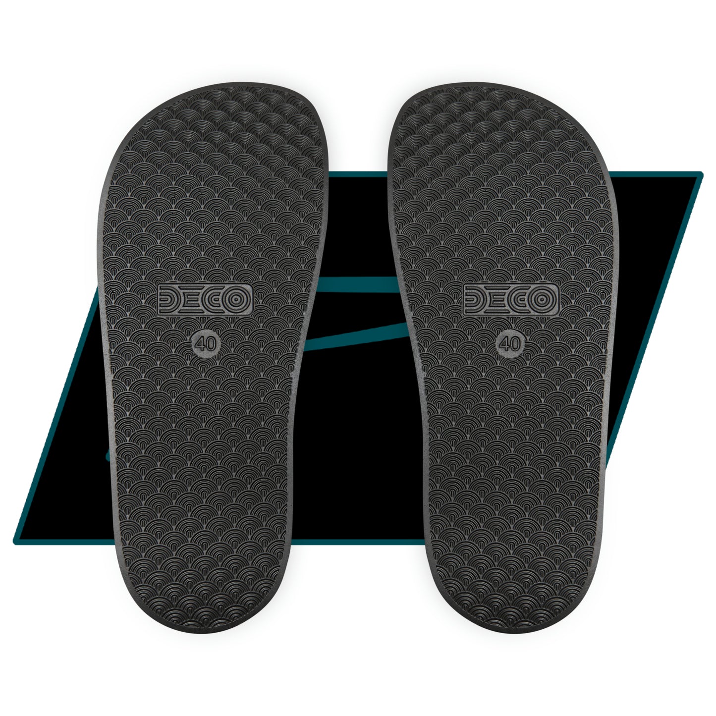 Dudda$ "Stargazer" Black Slides (Mens)