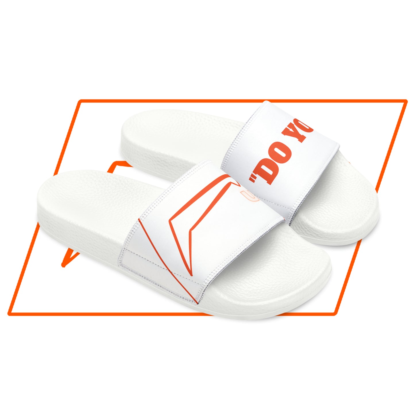 Dudda$ "Orange Frost" Slides (Mens)