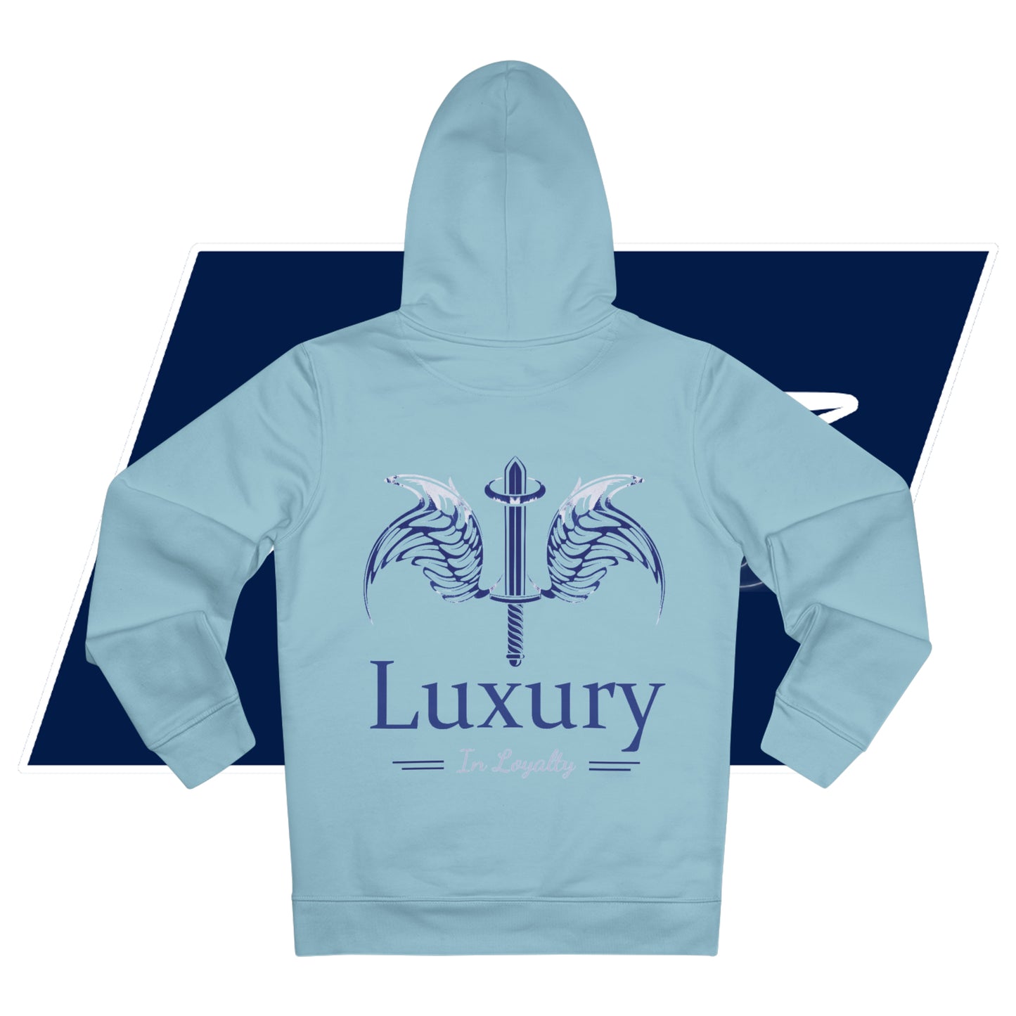 Dudda$ "Navy" Unisex Cruiser Hoodie