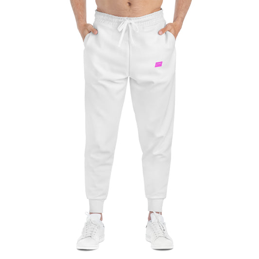 Dudda$ "Barbie Pink-White" Athletic Joggers