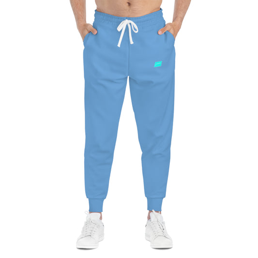 Dudda$ "Lightning Blue-Sky Blue" Athletic Joggers