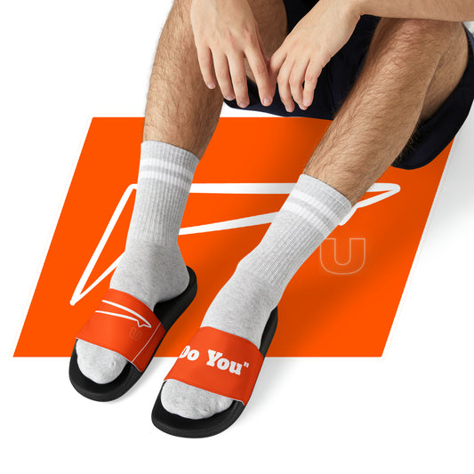 Dudda$ "Florida Orange" Slides (Mens)