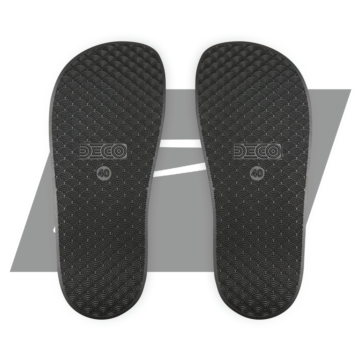 Dudda$ "Wolf Grey" Slides (Mens)